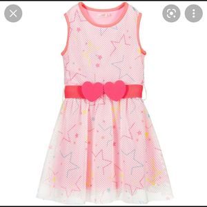 Billieblush Girls dress with heart belt size 4
